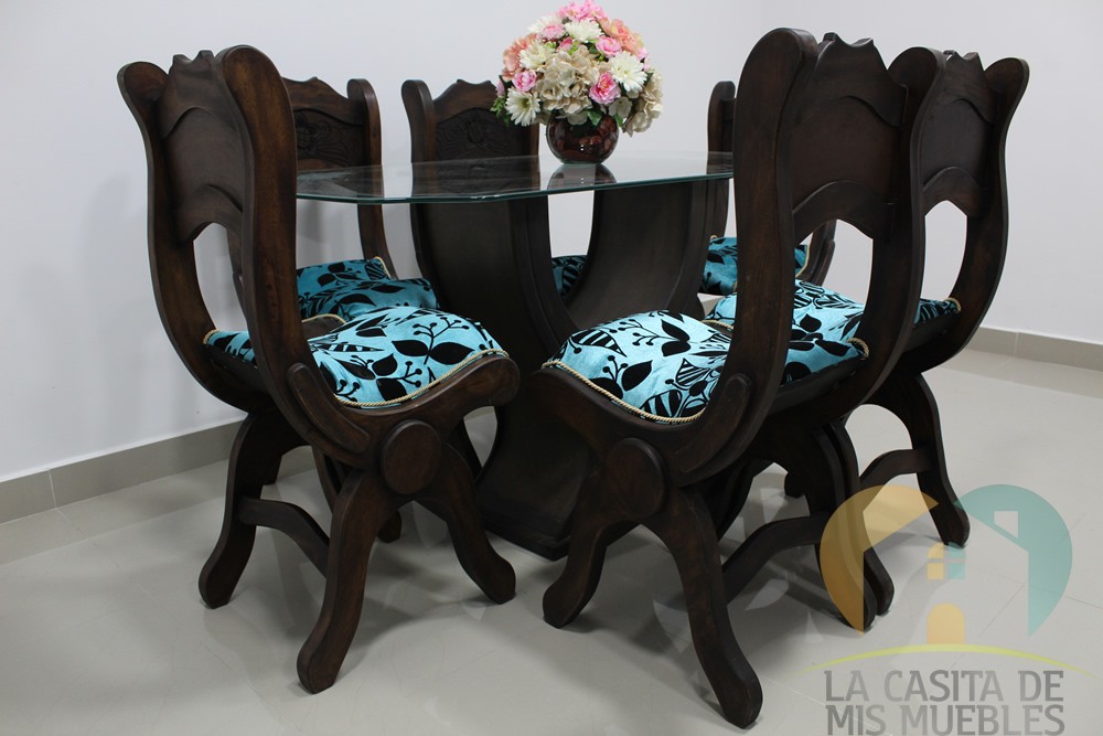 comedor 6pt rust base y 8l.11